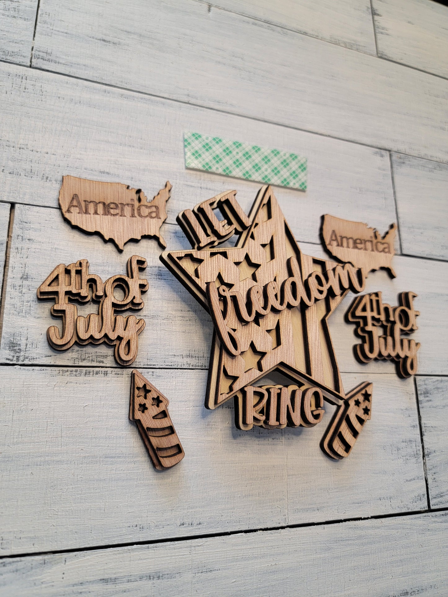 Fourth of July Magnetic Interchangeable Kit