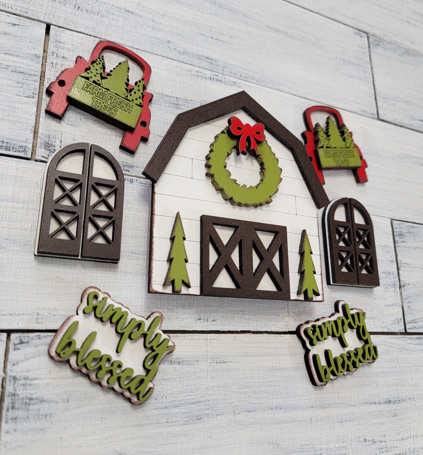 Farmhouse Barn Interchangeable & Trinkets