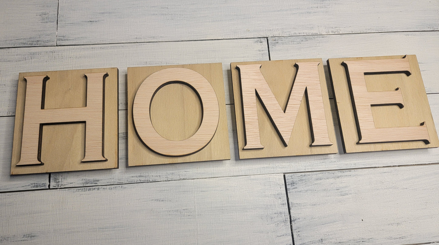 HOME Magnetic Letter's