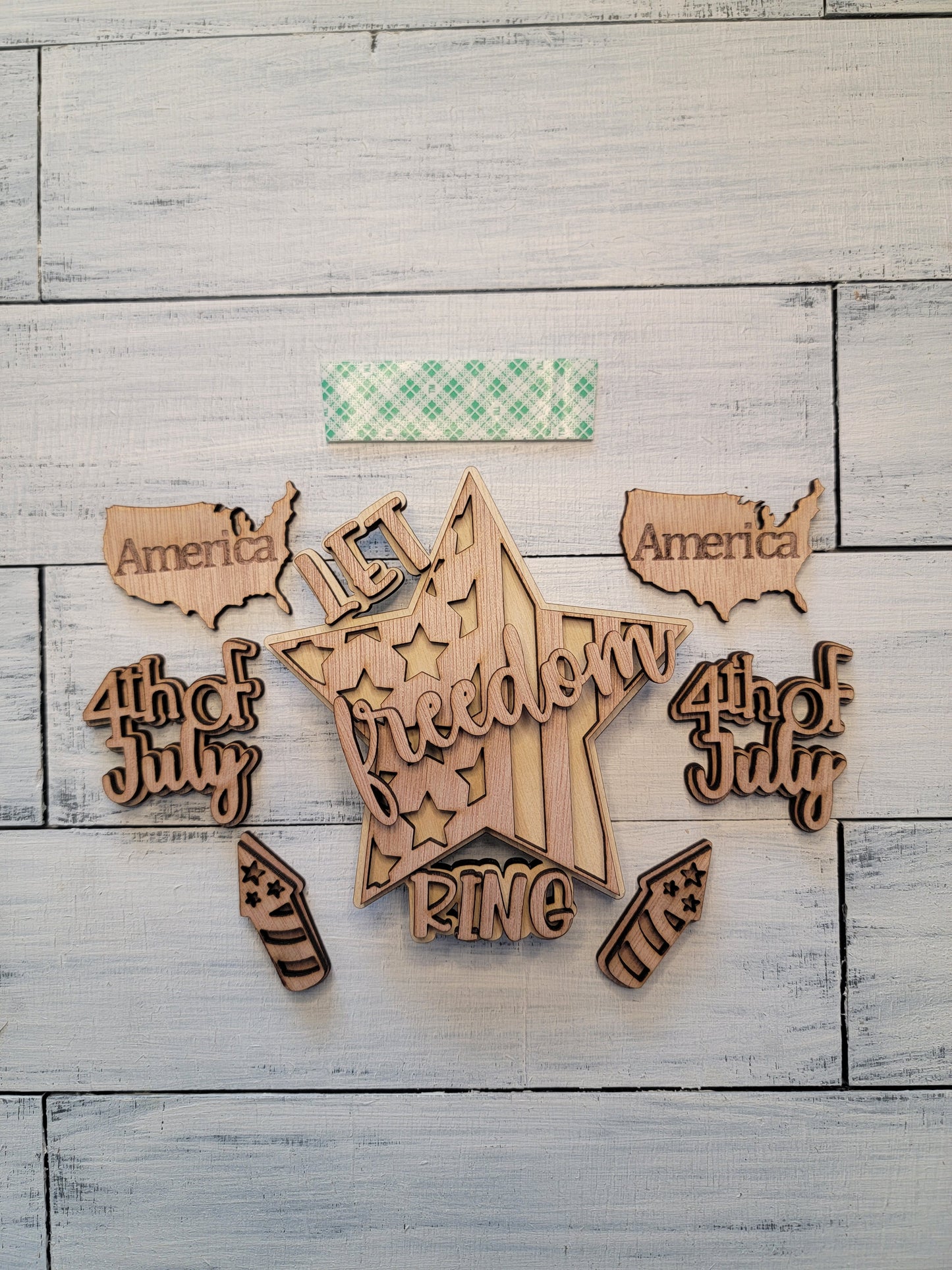 Fourth of July Magnetic Interchangeable Kit