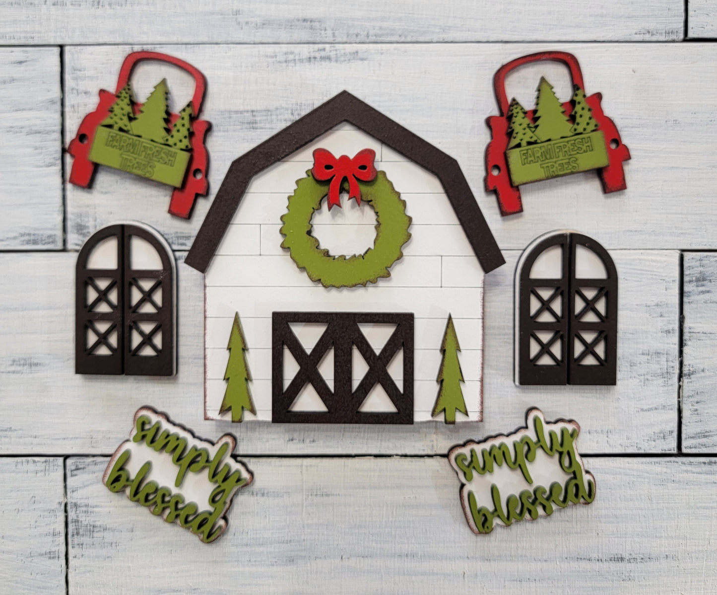 Farmhouse Barn Interchangeable & Trinkets
