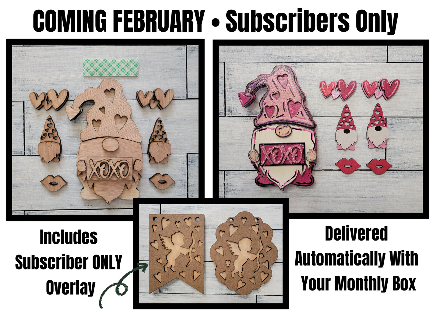 The Stupid-Cute DIY Magnetic Banner Club - Monthly Kit - Cancel Anytime