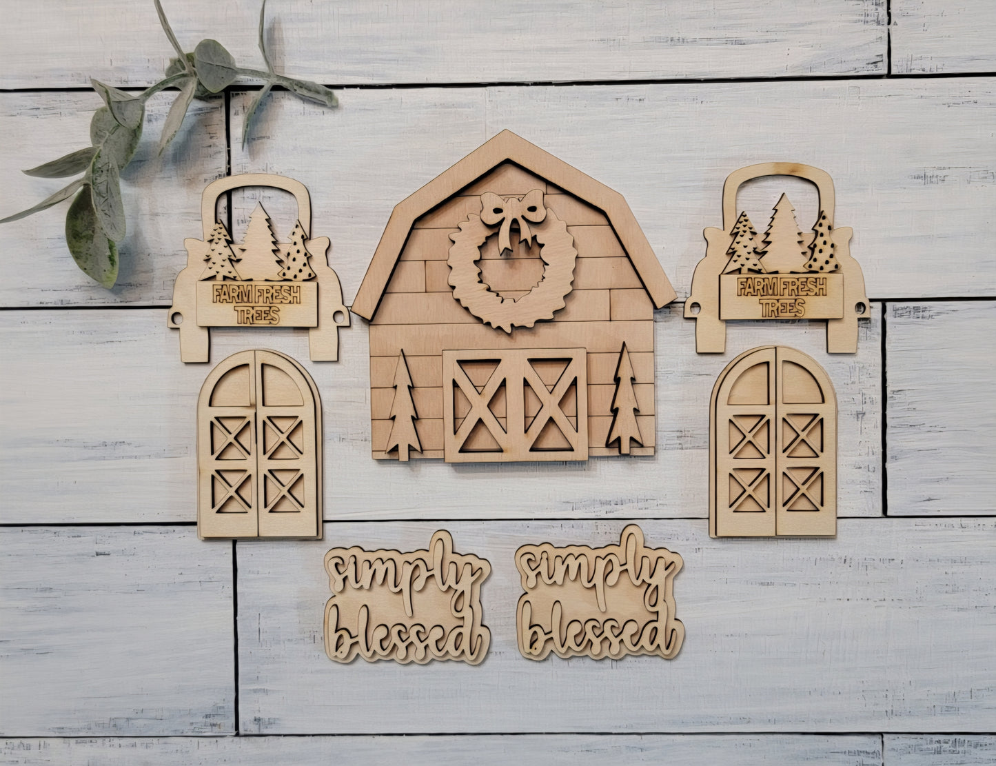 Farmhouse Barn Interchangeable & Trinkets