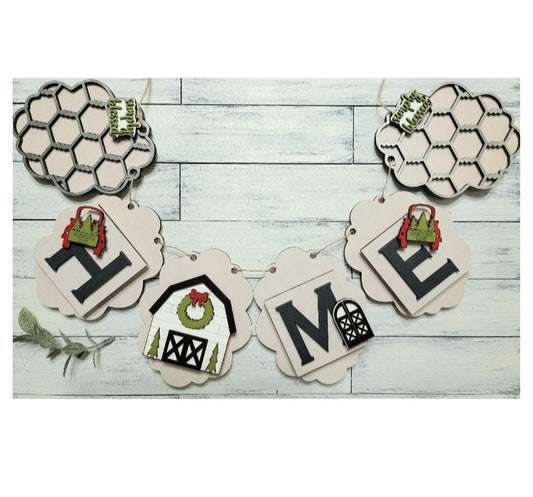 Magnetic Banner Bundle Unfinished Kit